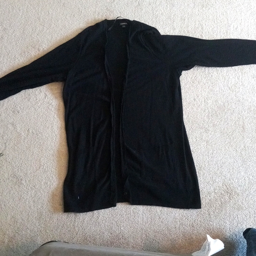 Stretchy XL black long sleeve Cardigan from Torrid
